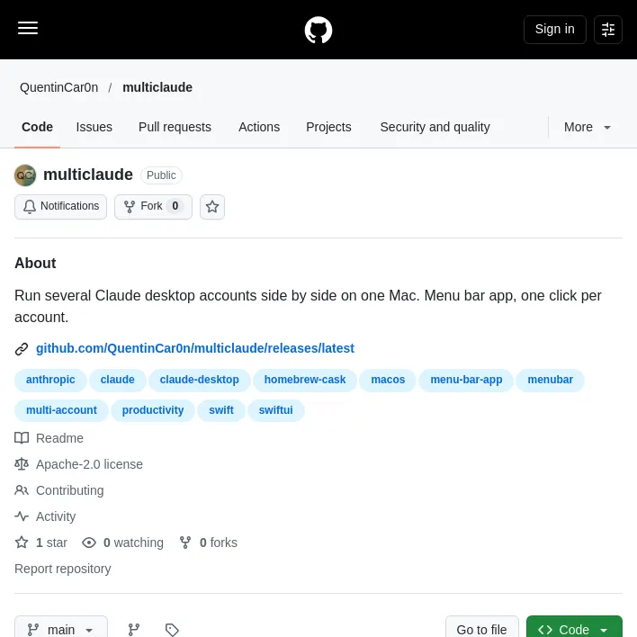 원문 캡처 · github.com