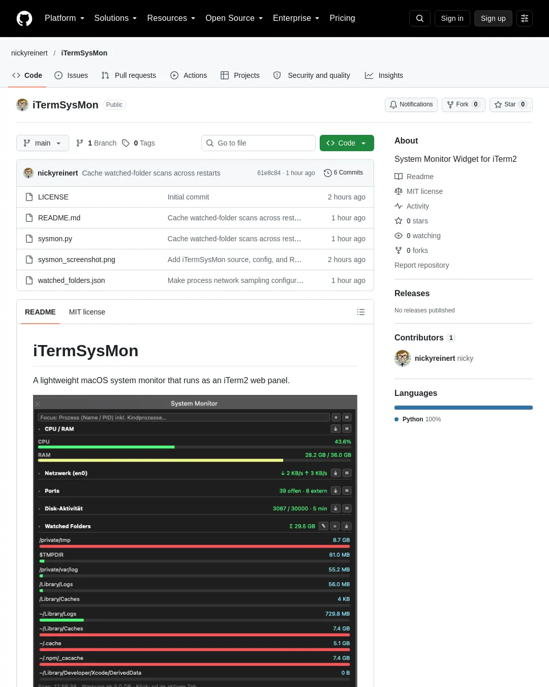 원문 캡처 · github.com