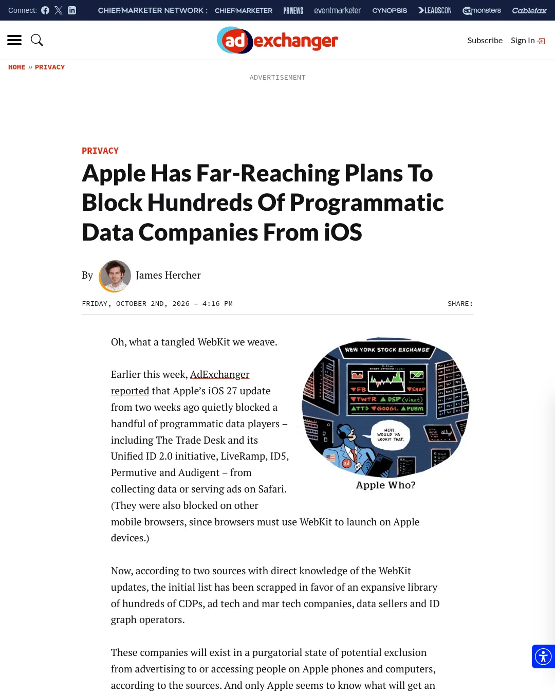 원문 캡처 · adexchanger.com