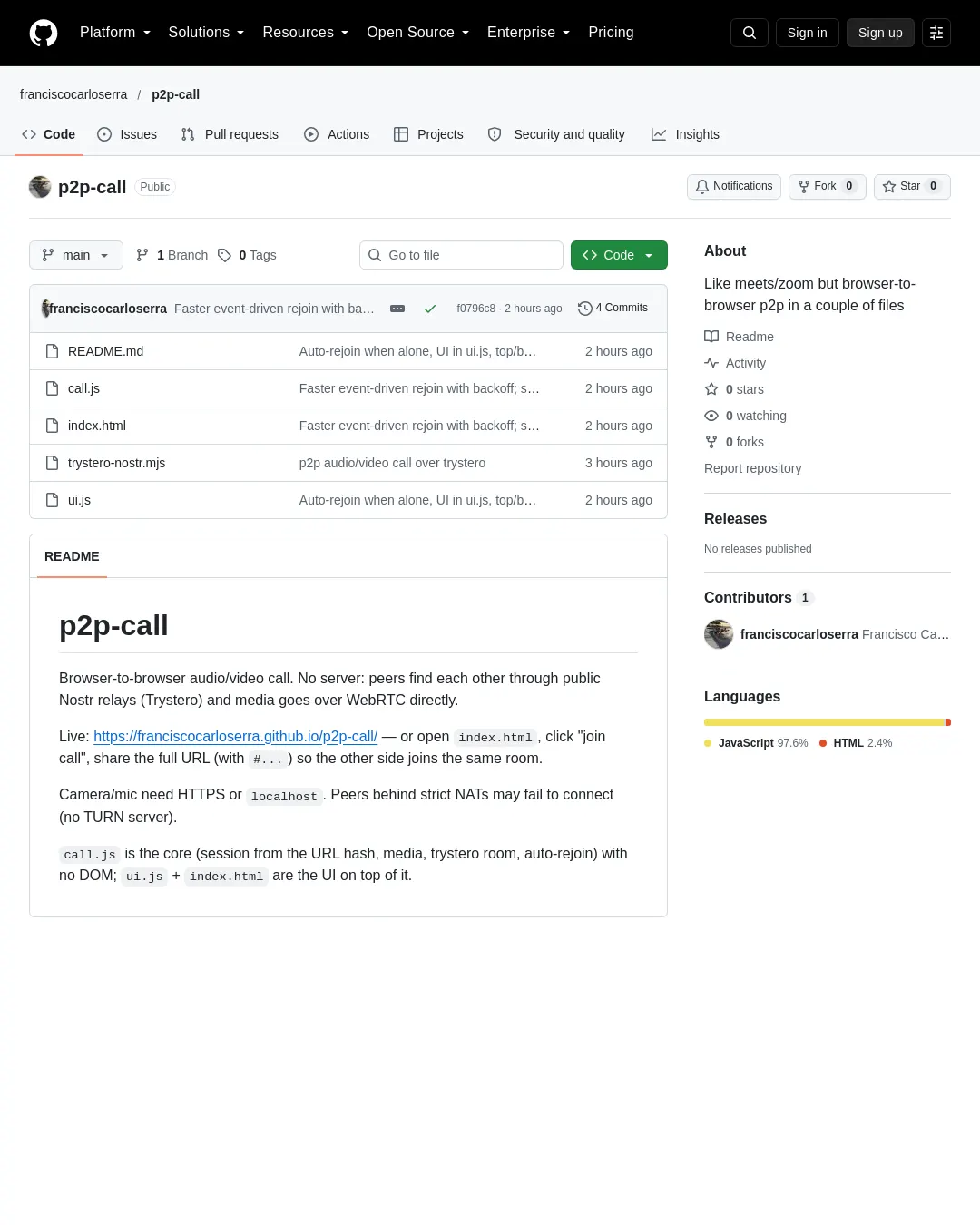 원문 캡처 · github.com