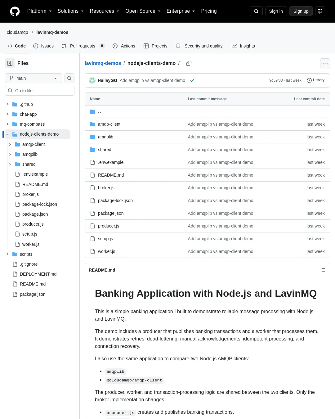 원문 캡처 · github.com
