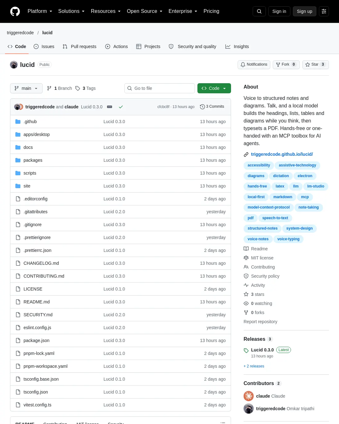 원문 캡처 · github.com