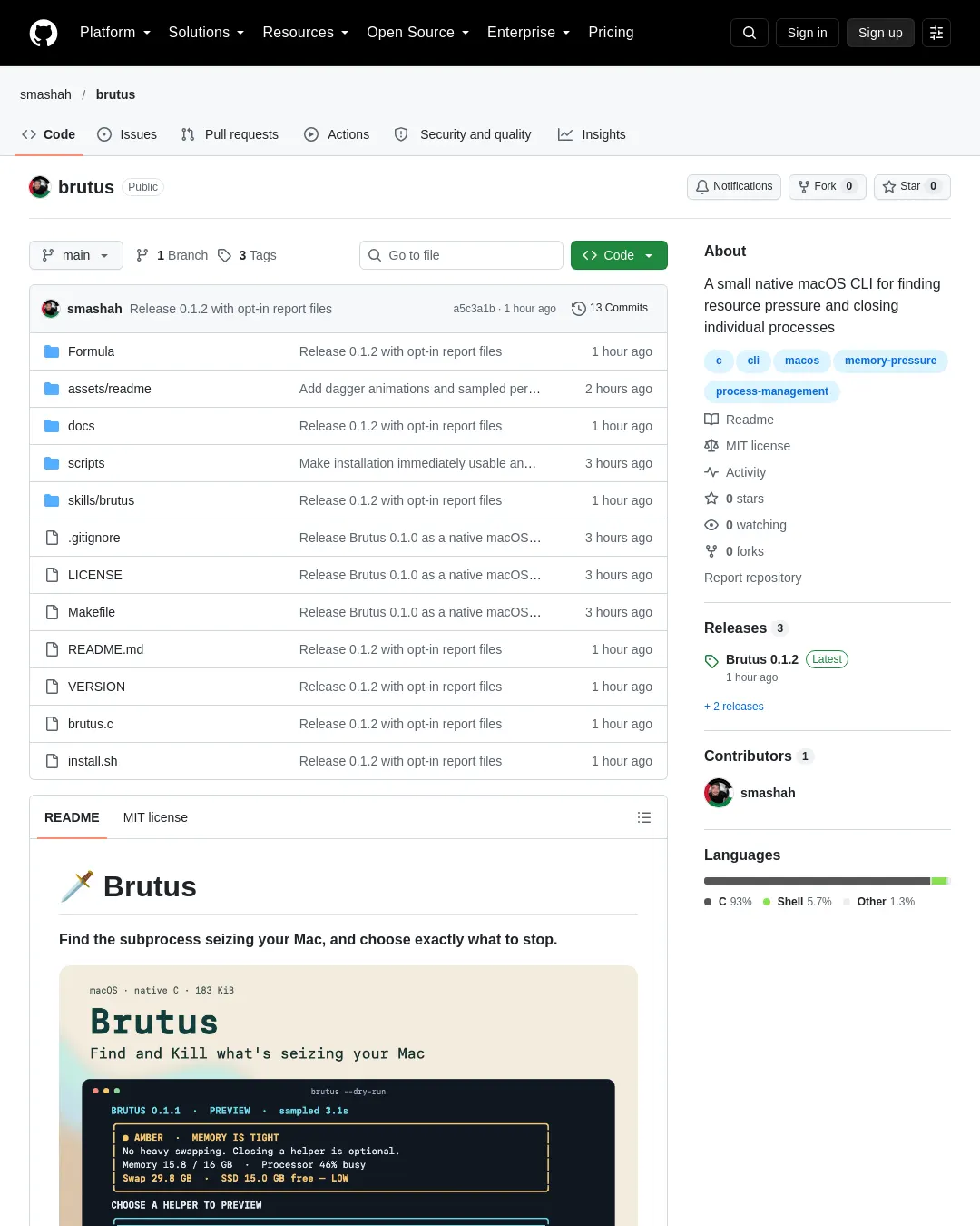 원문 캡처 · github.com