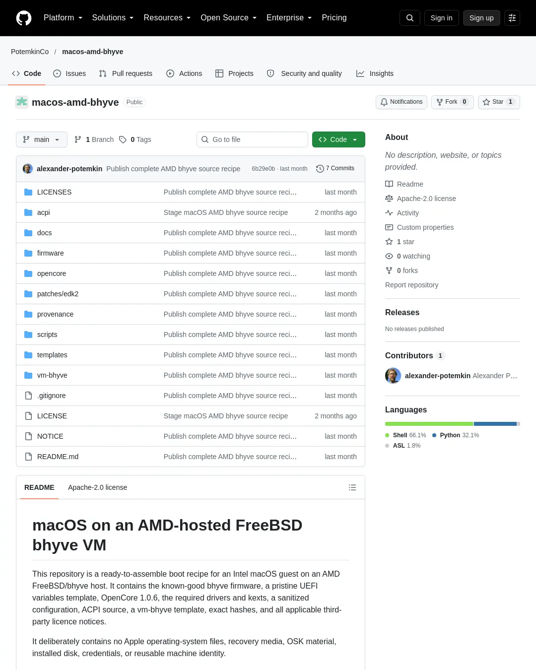 원문 캡처 · github.com