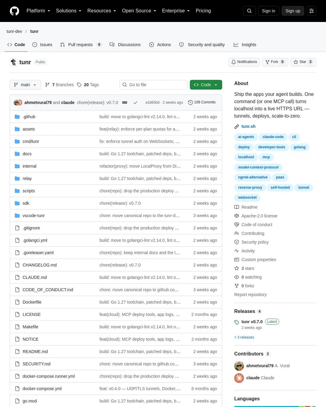 원문 캡처 · github.com