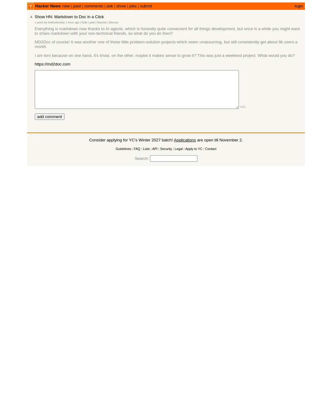 원문 캡처 · news.ycombinator.com