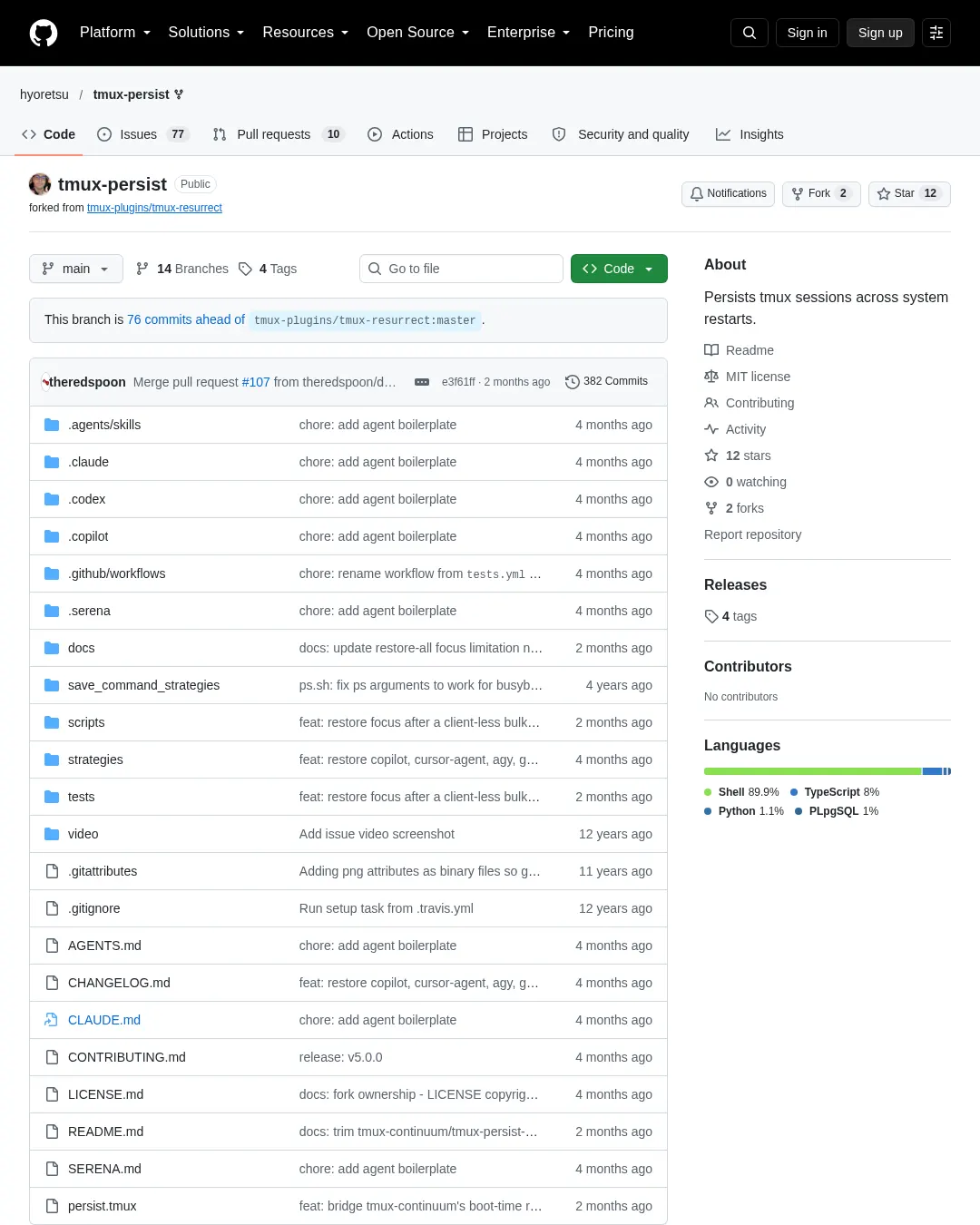 원문 캡처 · github.com