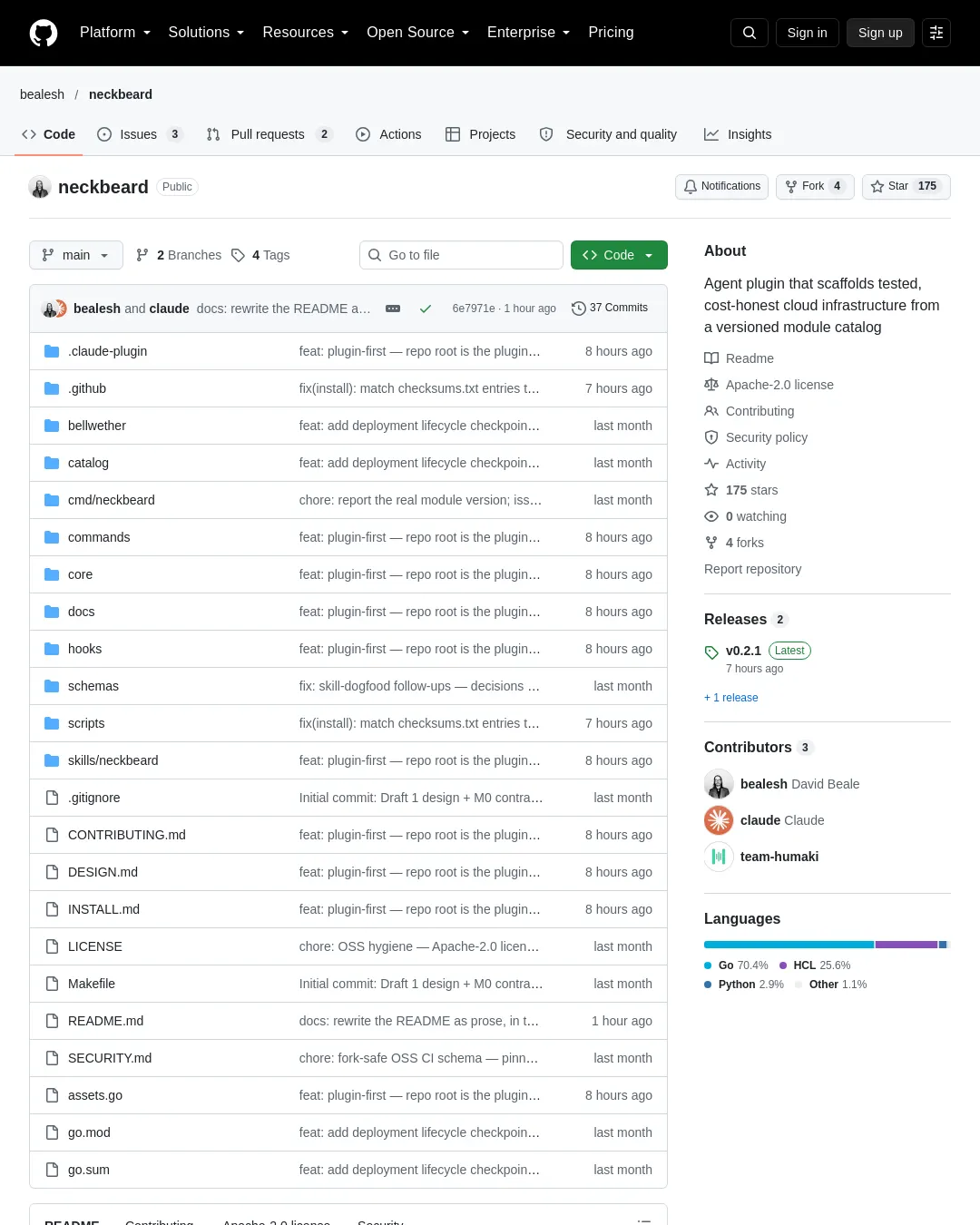 원문 캡처 · github.com