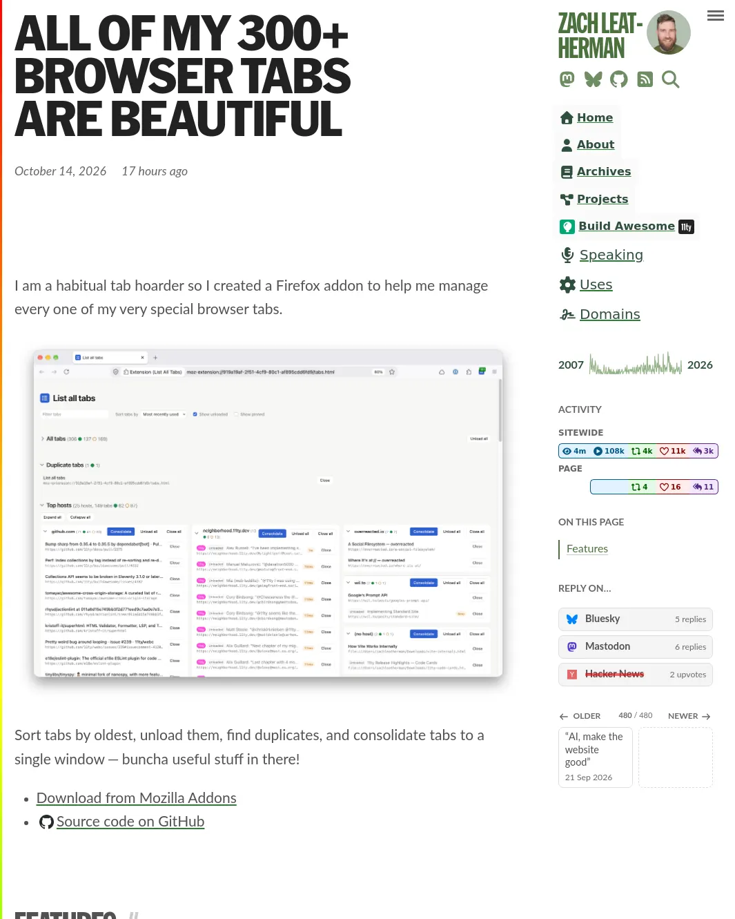 원문 캡처 · zachleat.com