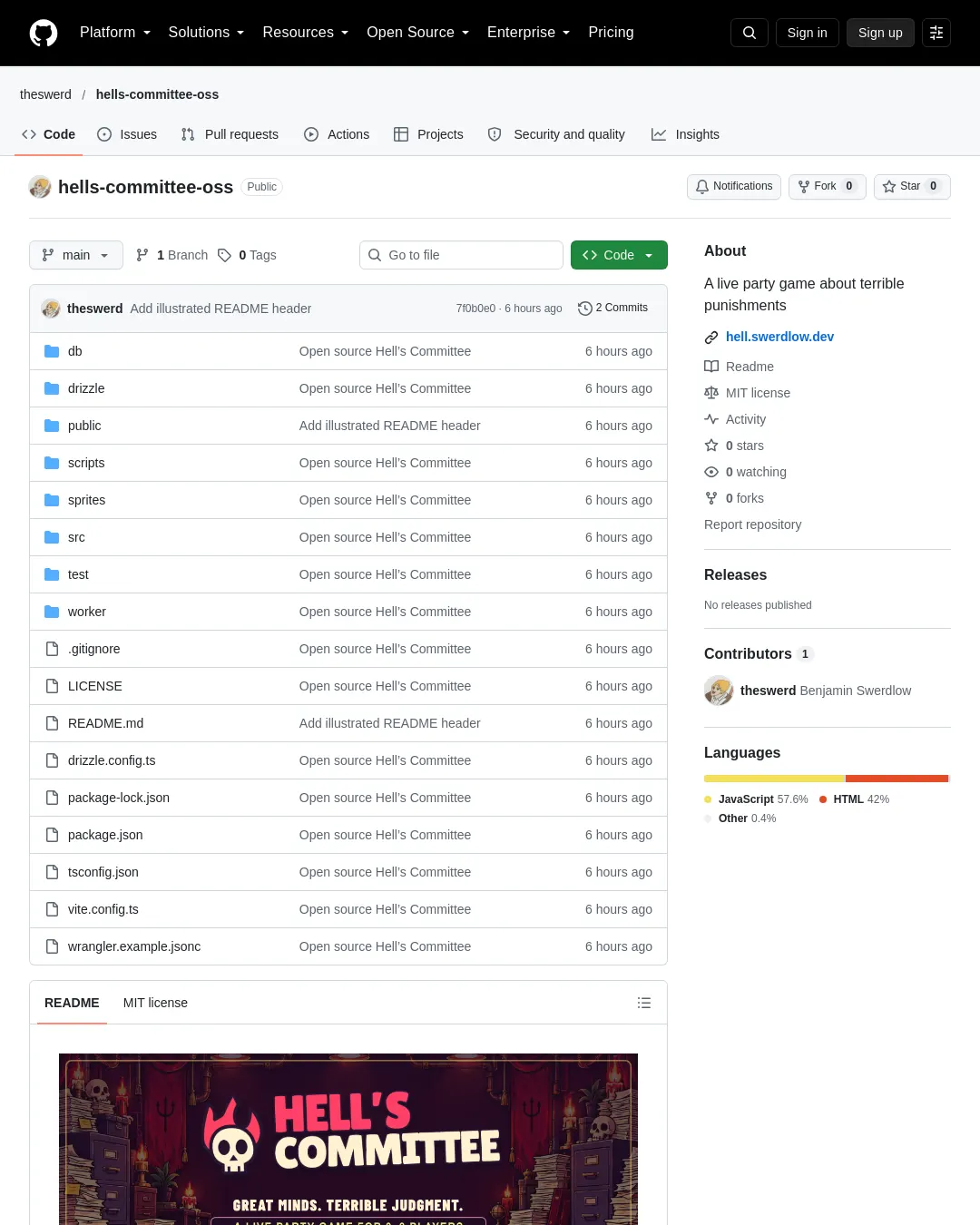원문 캡처 · github.com