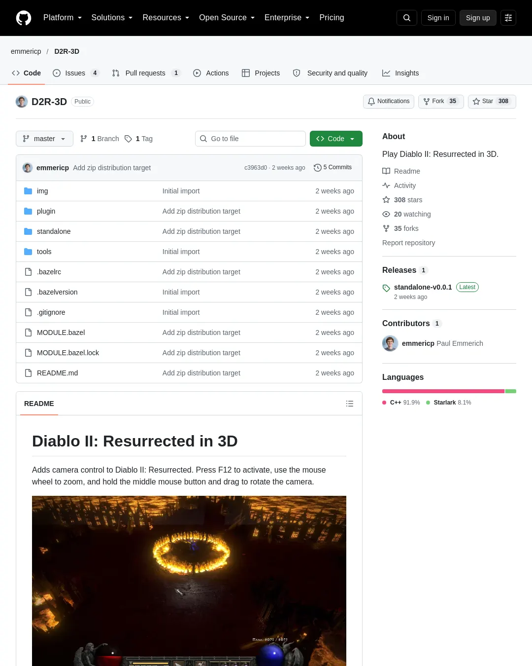 원문 캡처 · github.com