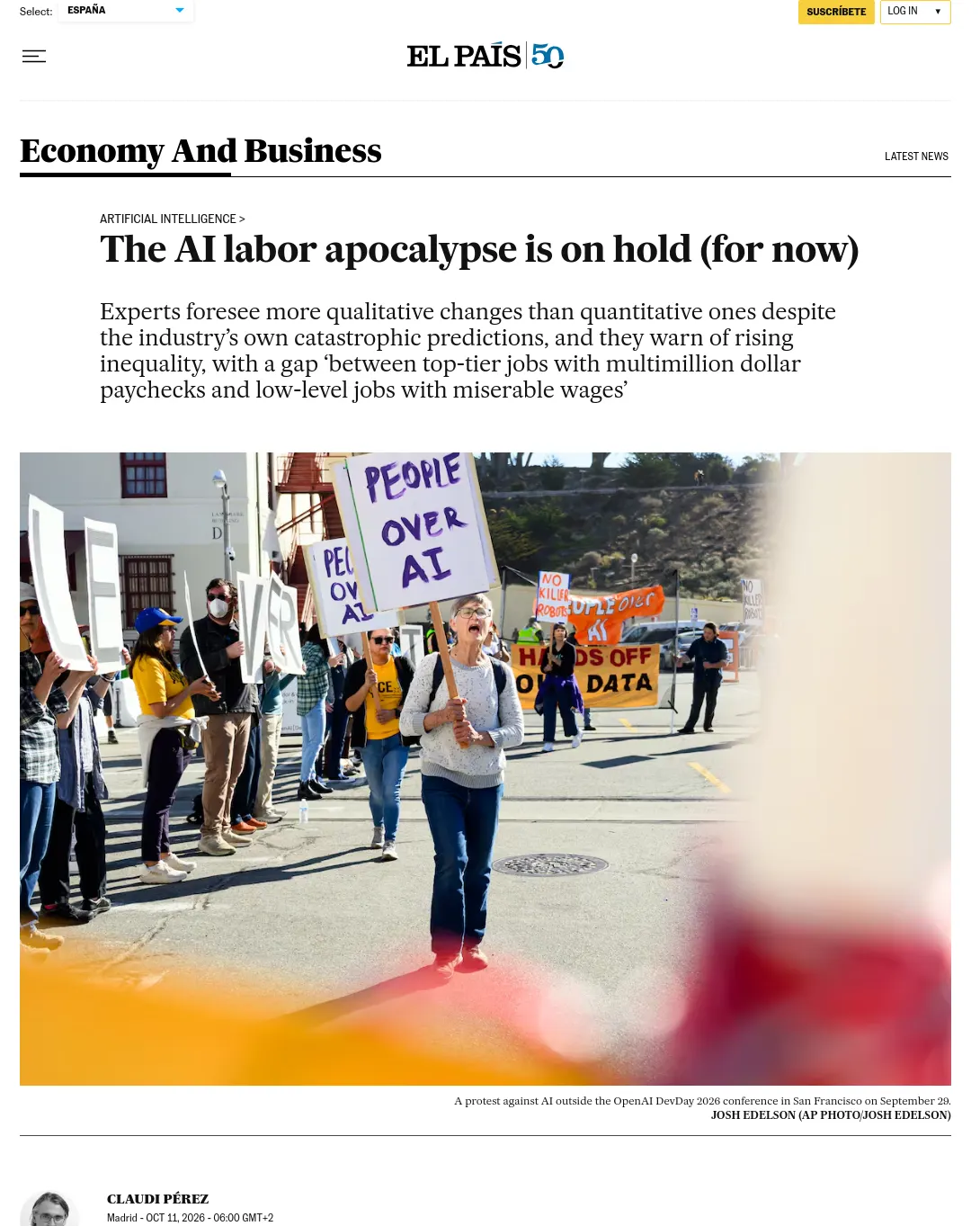 원문 캡처 · english.elpais.com