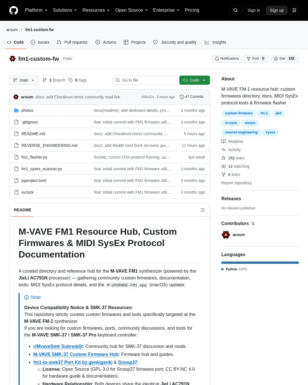 원문 캡처 · github.com