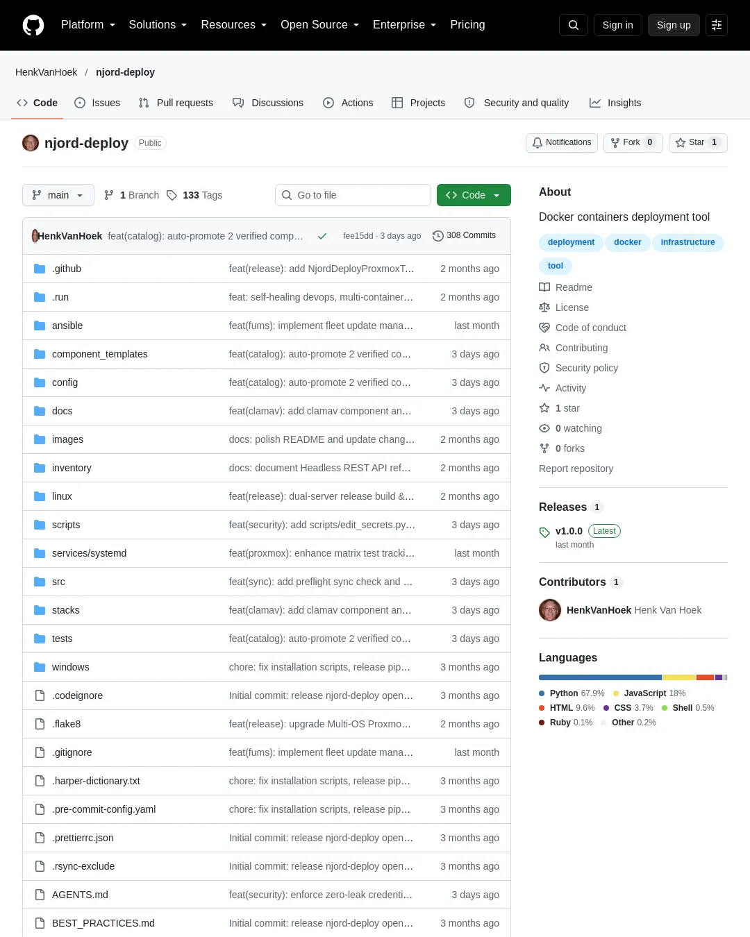 원문 캡처 · github.com