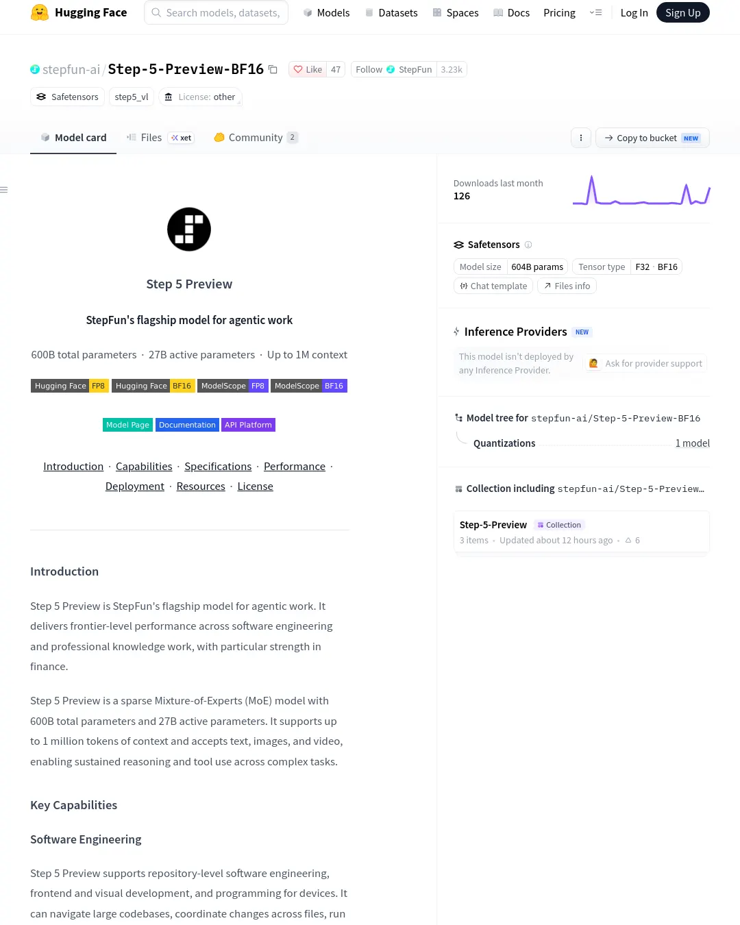 원문 캡처 · huggingface.co