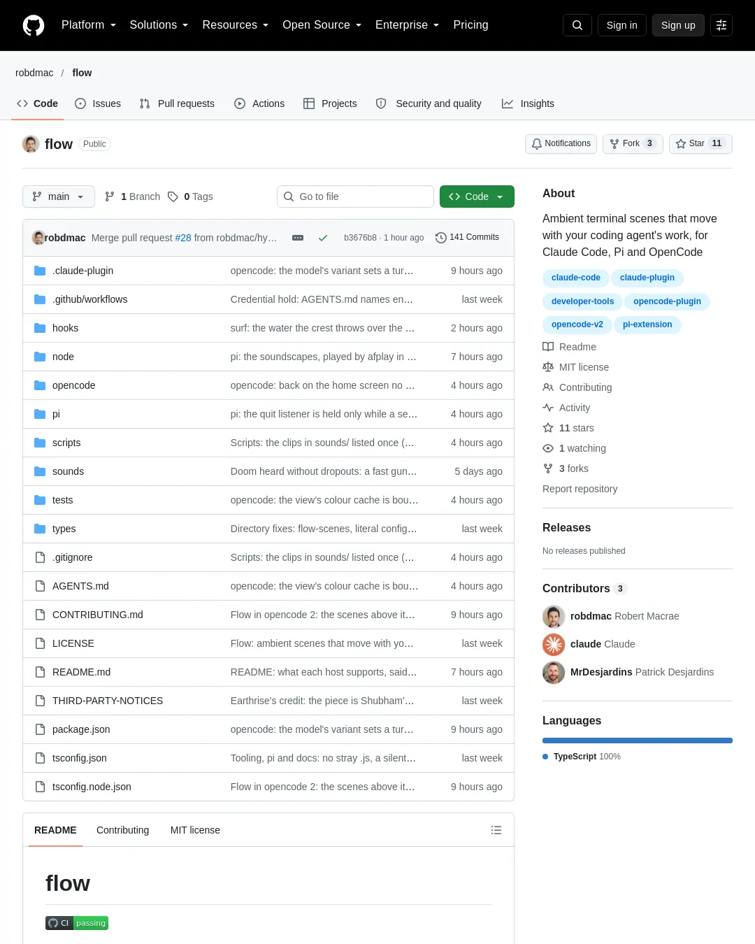 원문 캡처 · github.com
