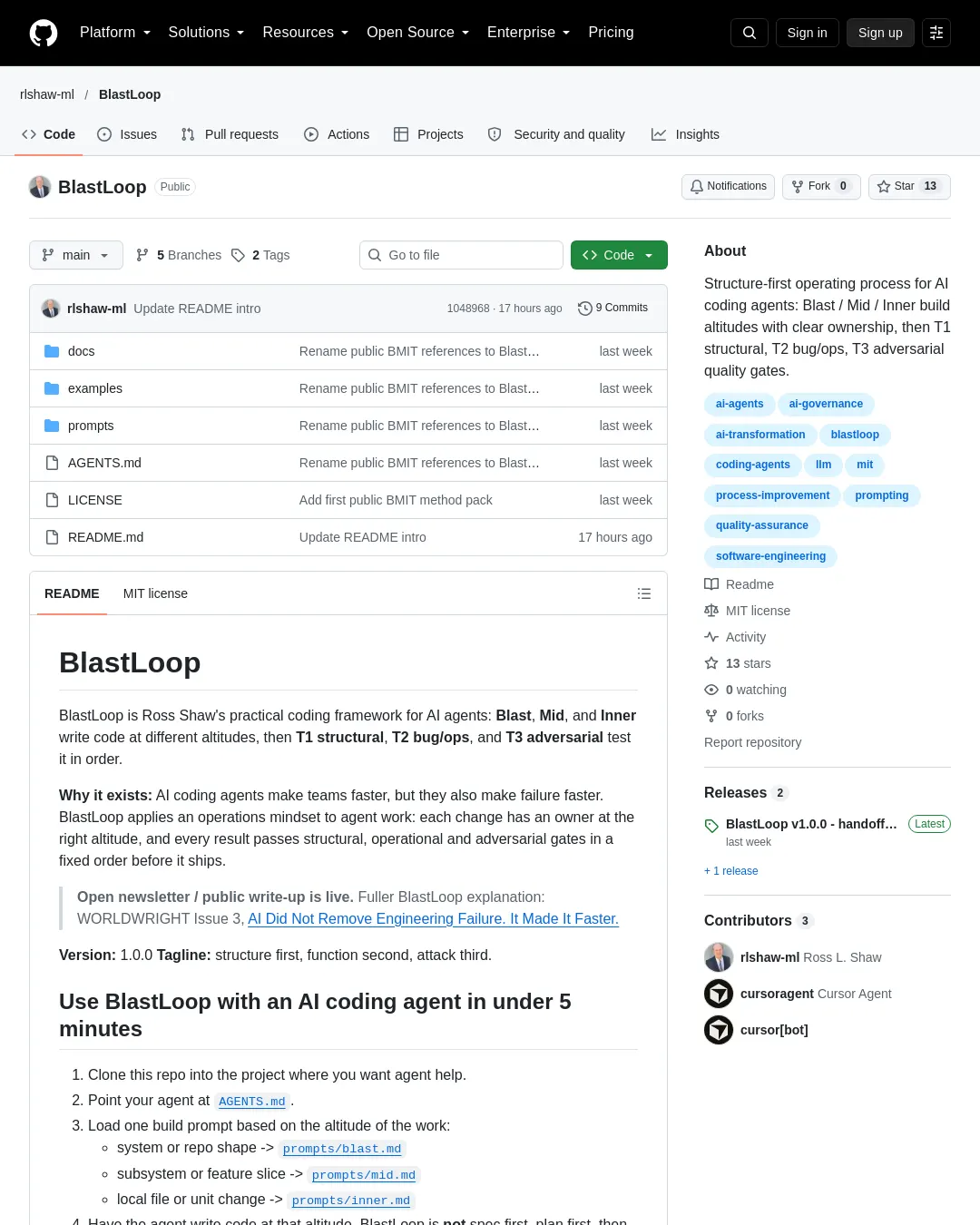 원문 캡처 · github.com