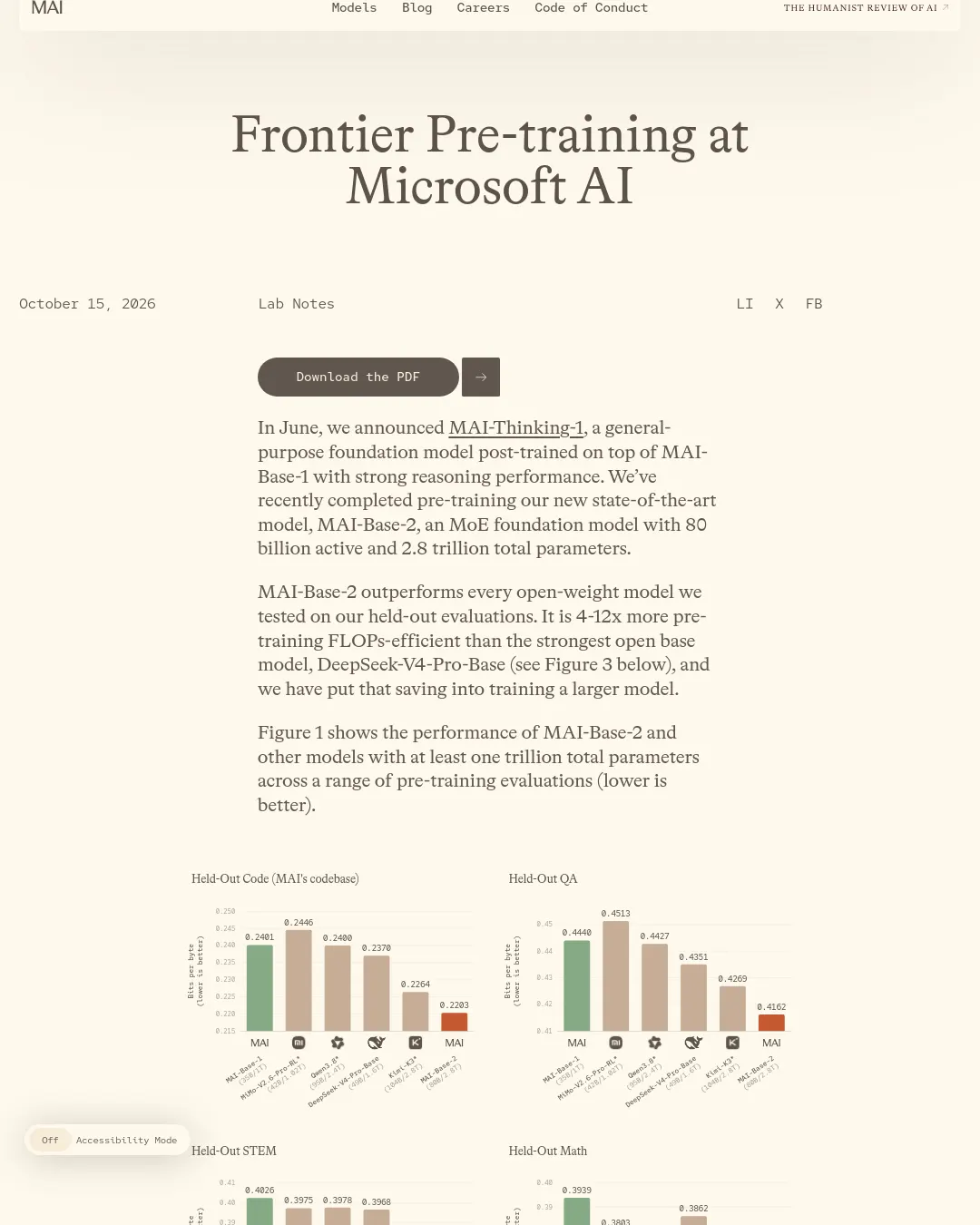 원문 캡처 · microsoft.ai