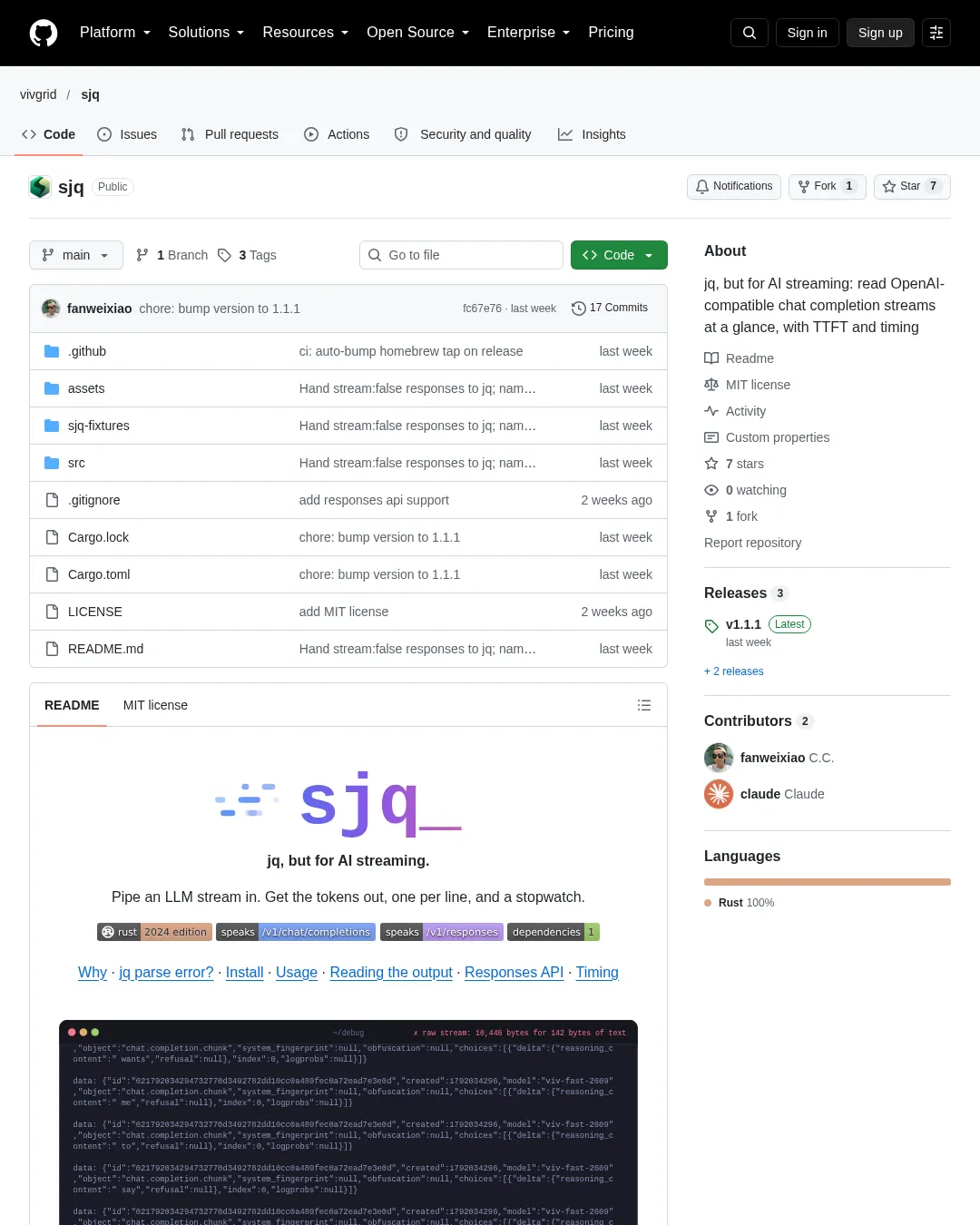 원문 캡처 · github.com