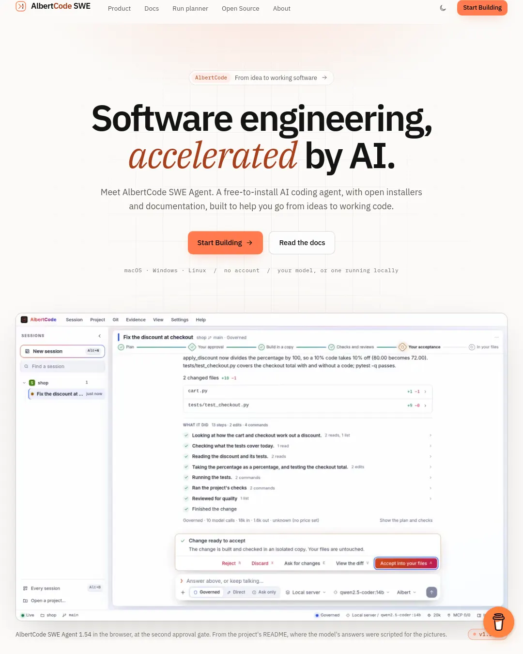 원문 캡처 · albertcode.dev