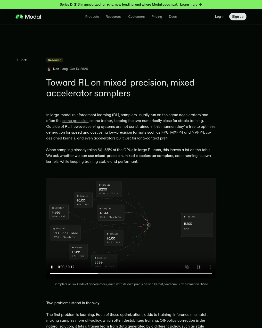 원문 캡처 · modal.com