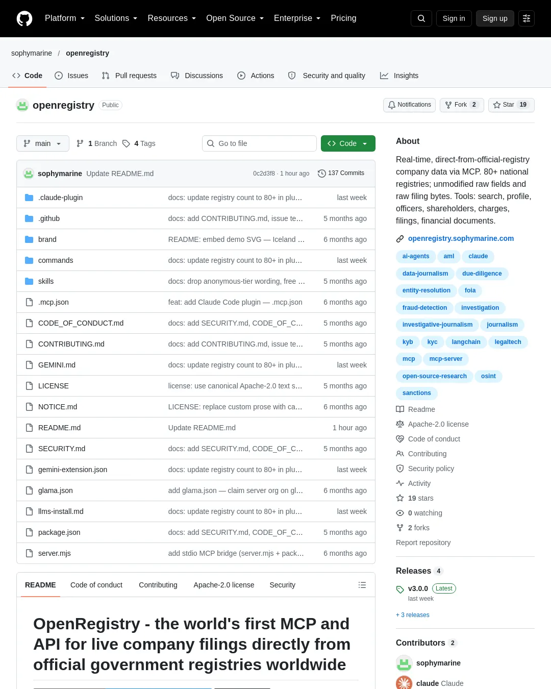 원문 캡처 · github.com