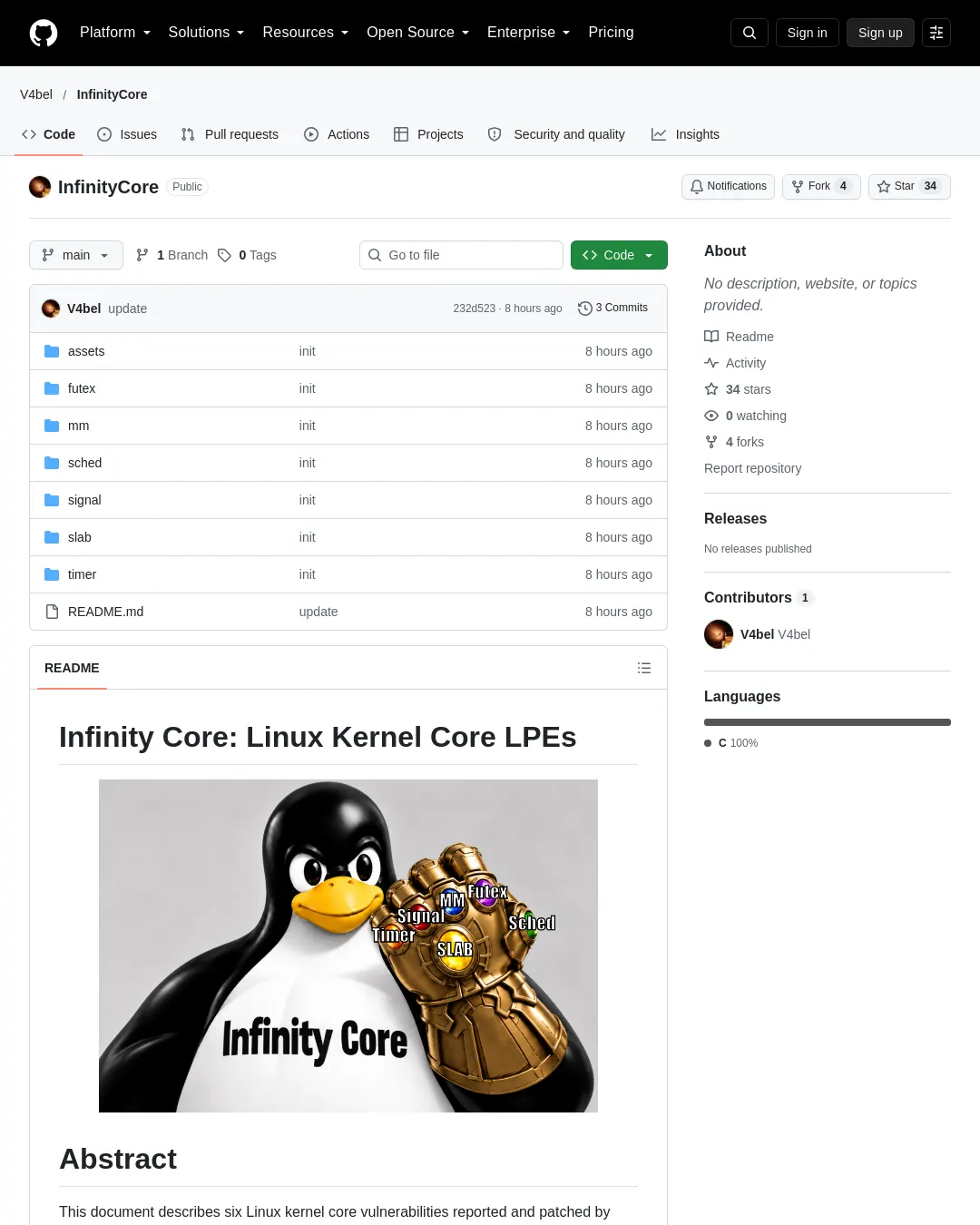 원문 캡처 · github.com