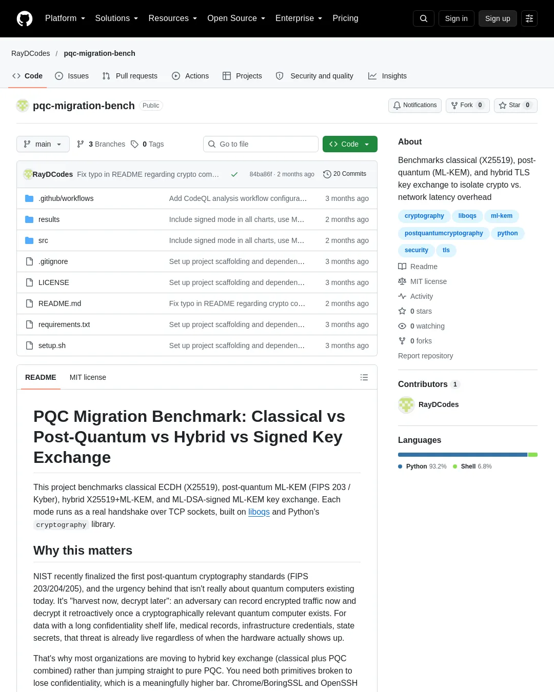 원문 캡처 · github.com