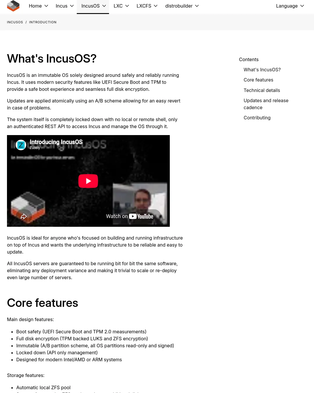 원문 캡처 · linuxcontainers.org