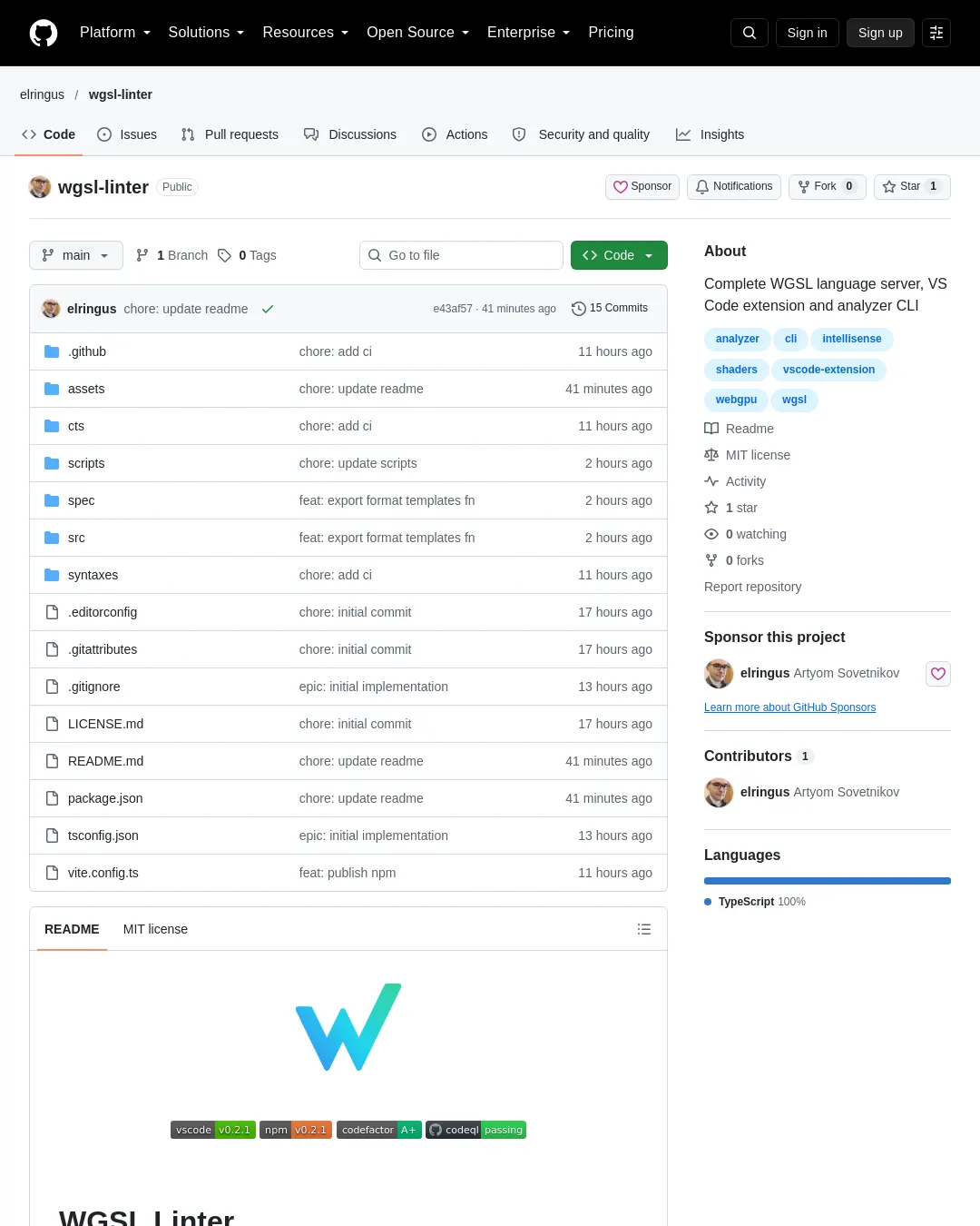 원문 캡처 · github.com
