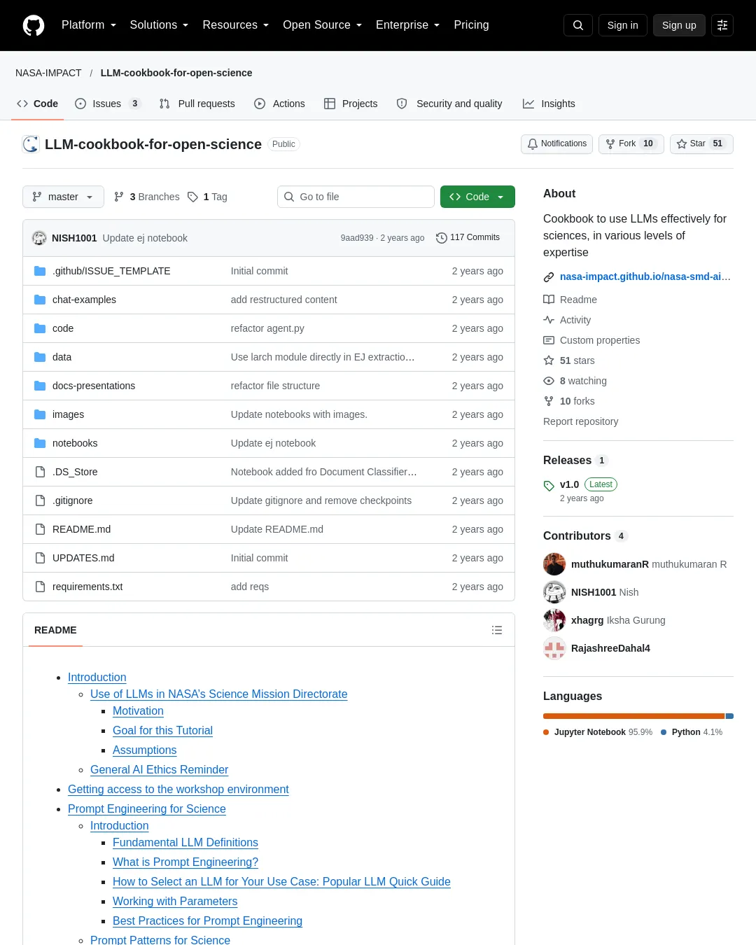 원문 캡처 · github.com