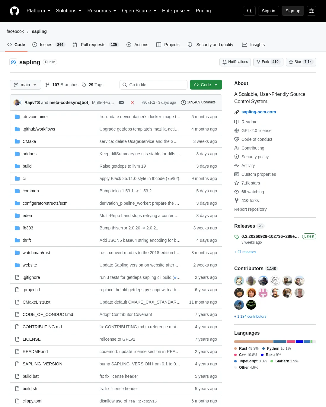 원문 캡처 · github.com