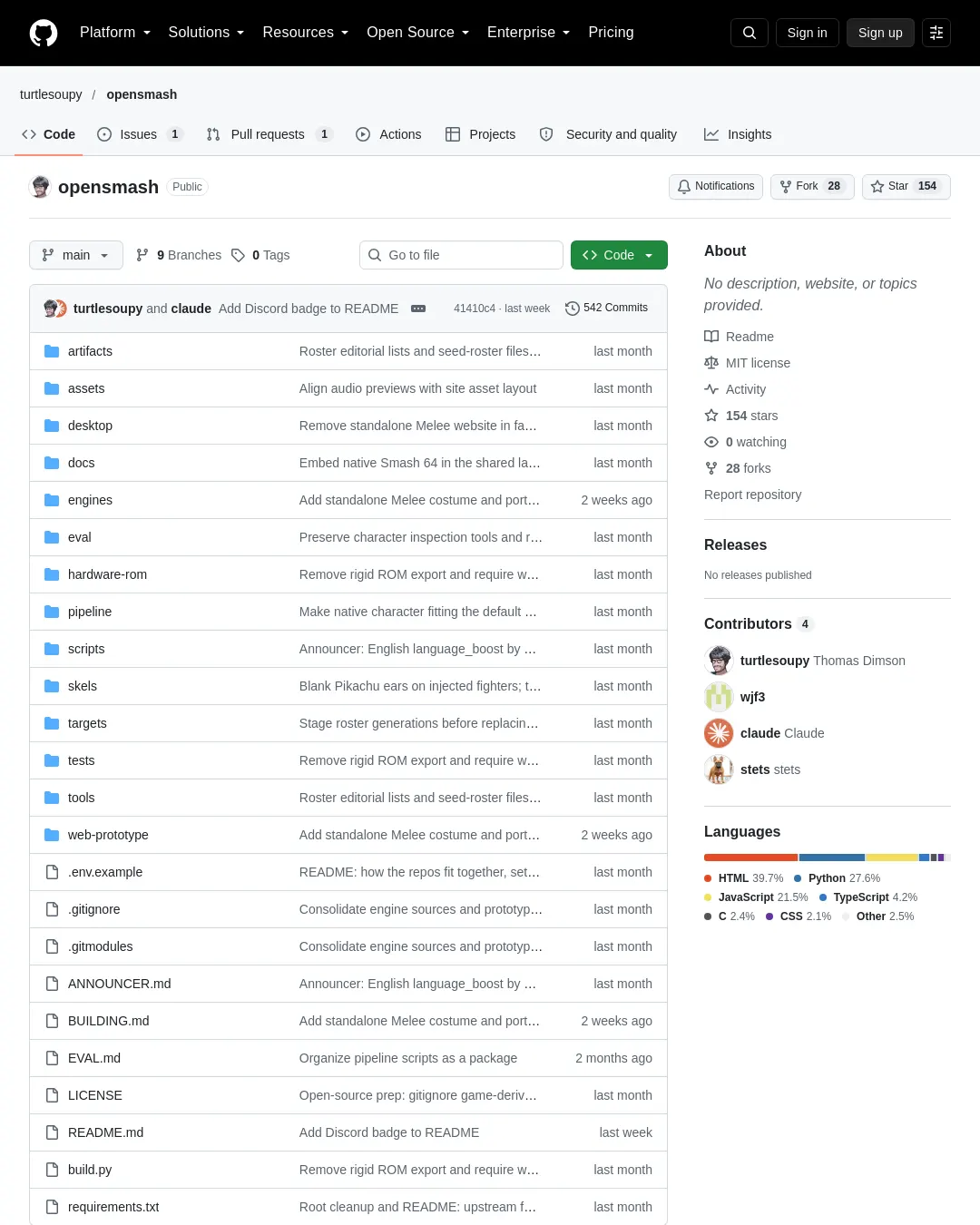 원문 캡처 · github.com