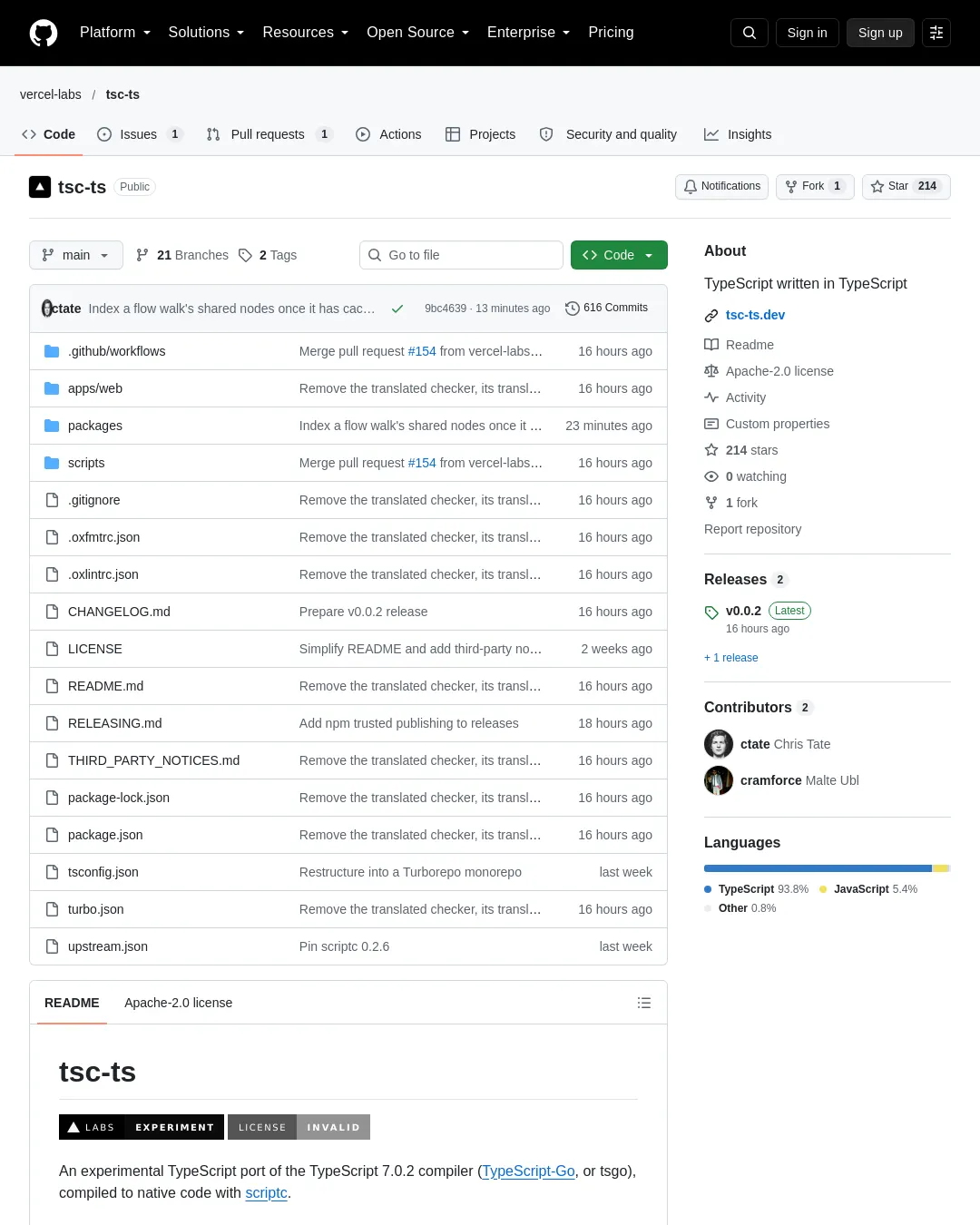 원문 캡처 · github.com