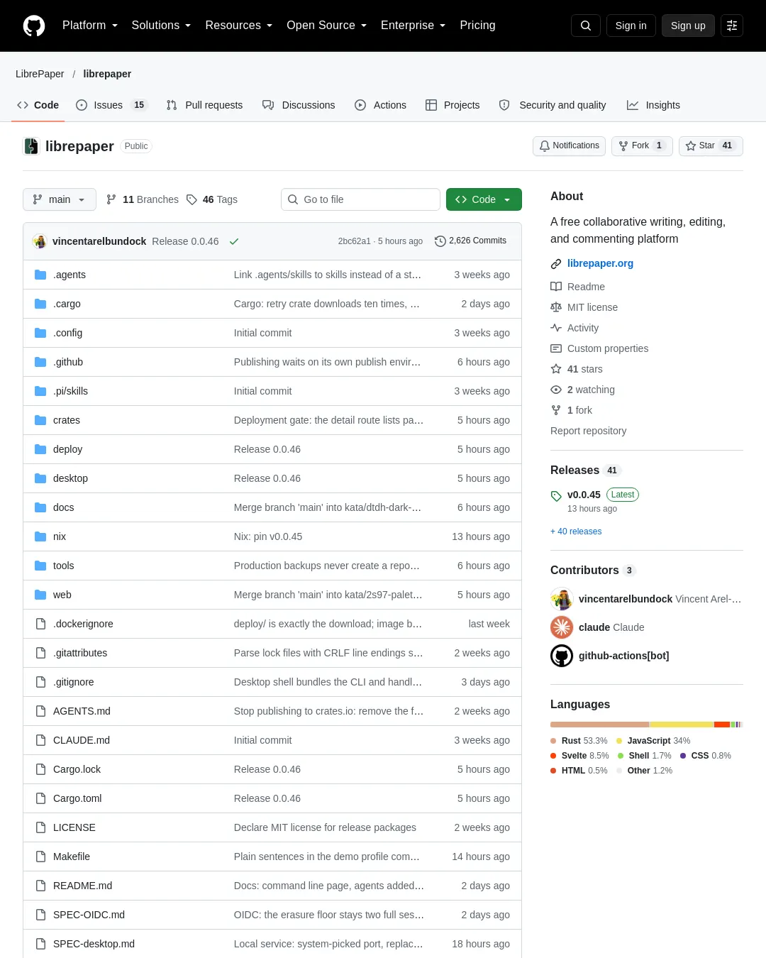 원문 캡처 · github.com