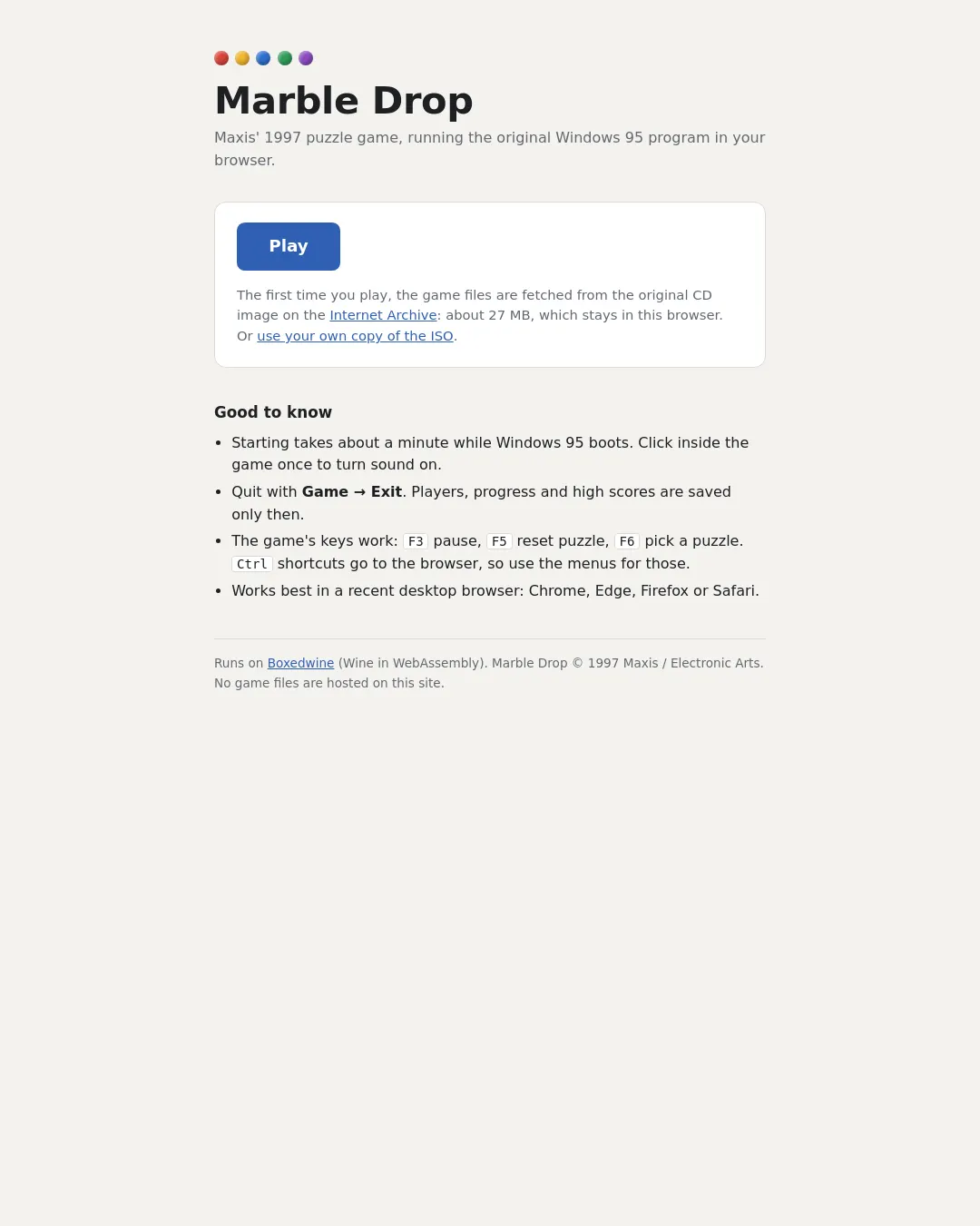 원문 캡처 · marble-drop.pages.dev