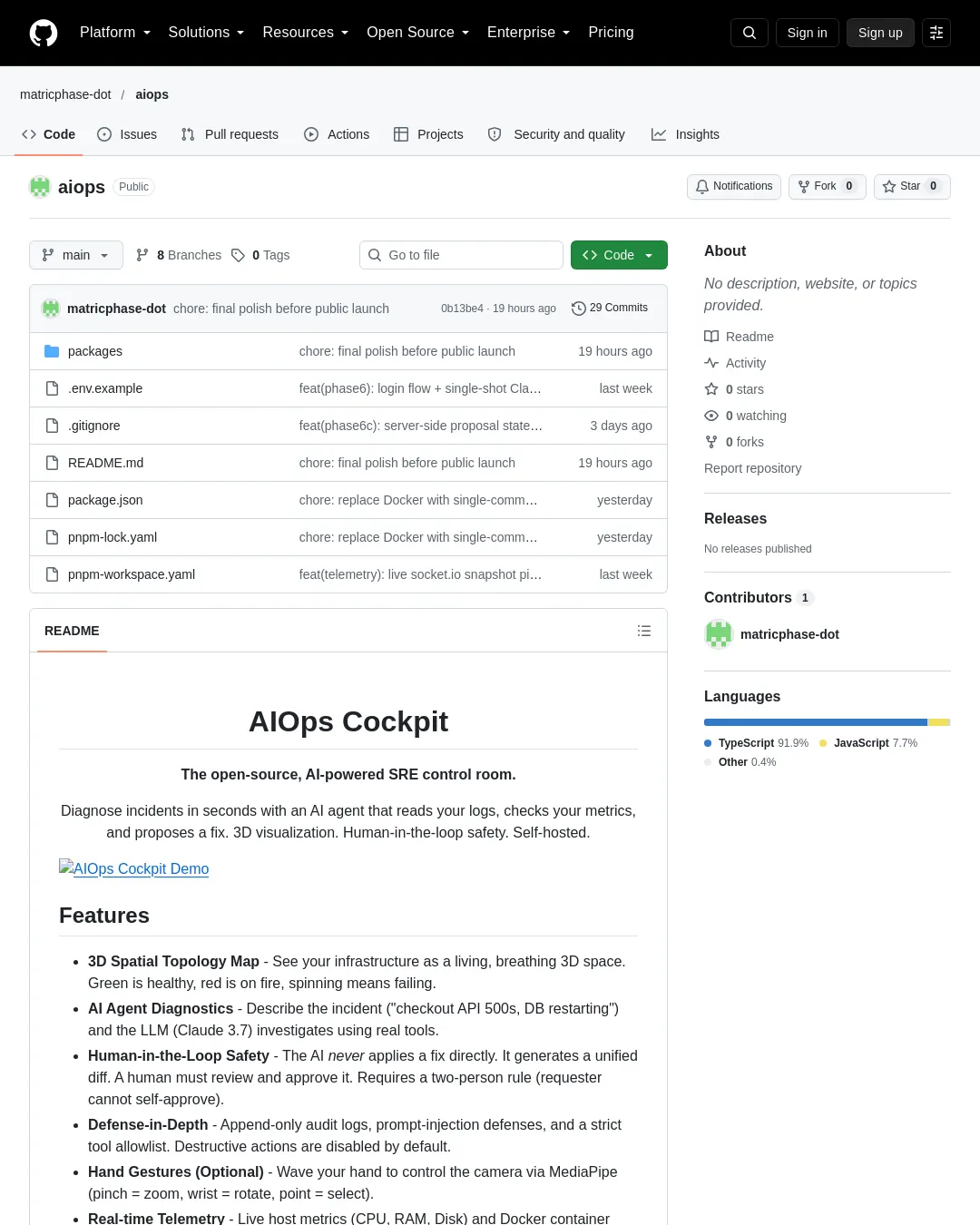 원문 캡처 · github.com