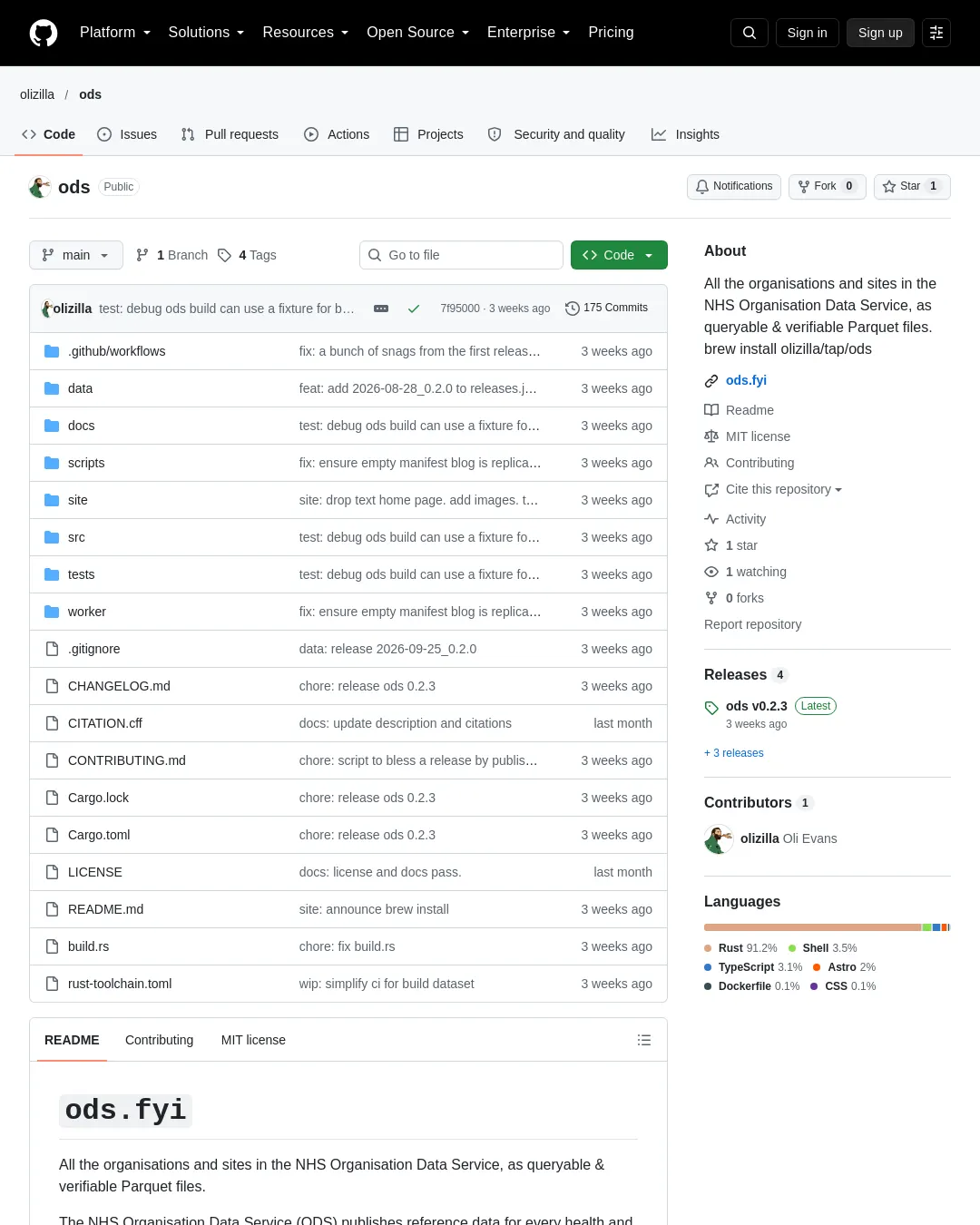 원문 캡처 · github.com