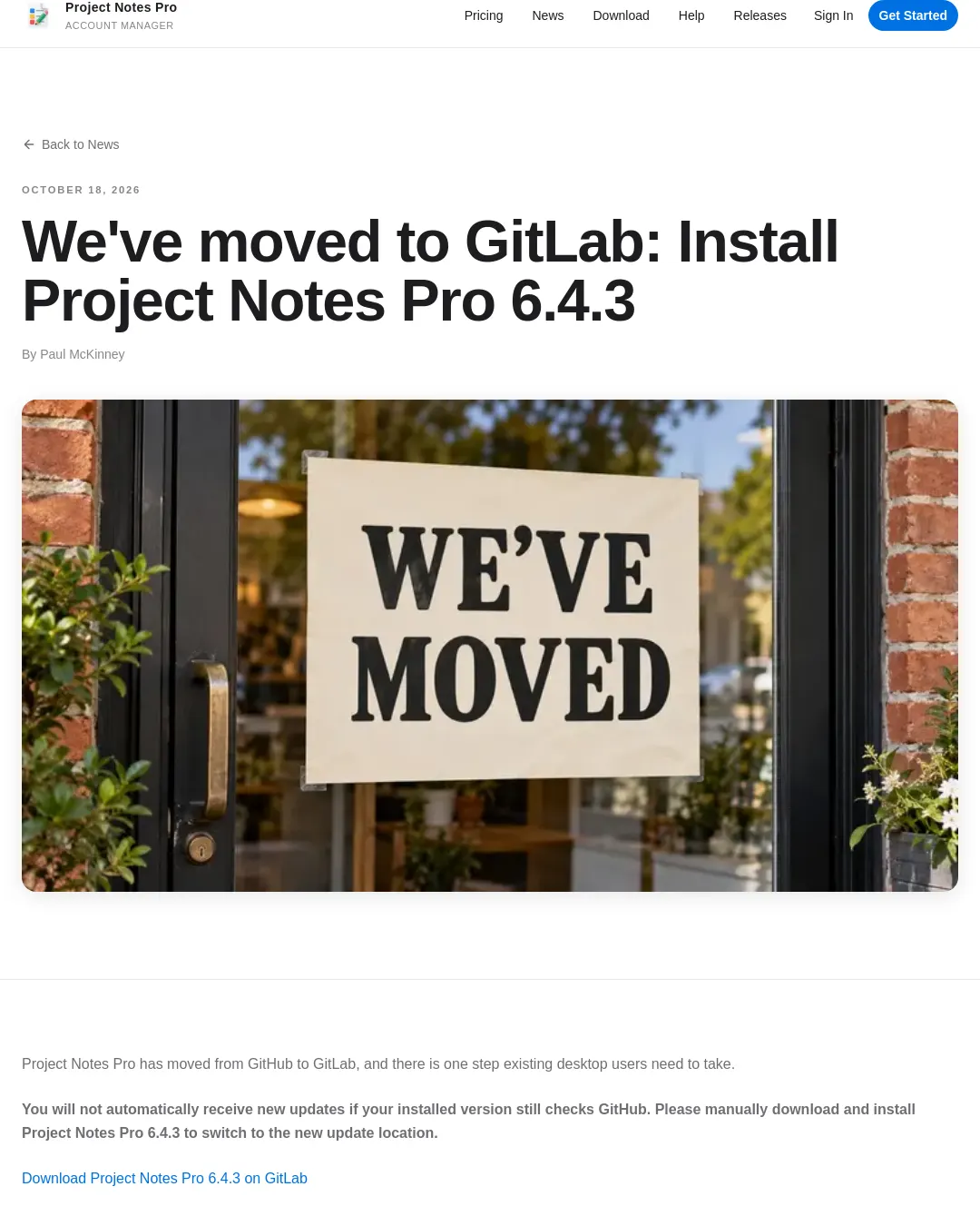 원문 캡처 · projectnotespro.com