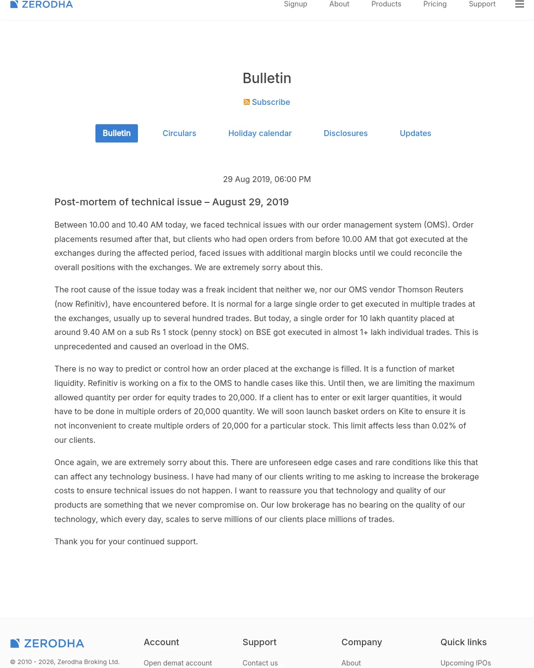 원문 캡처 · zerodha.com