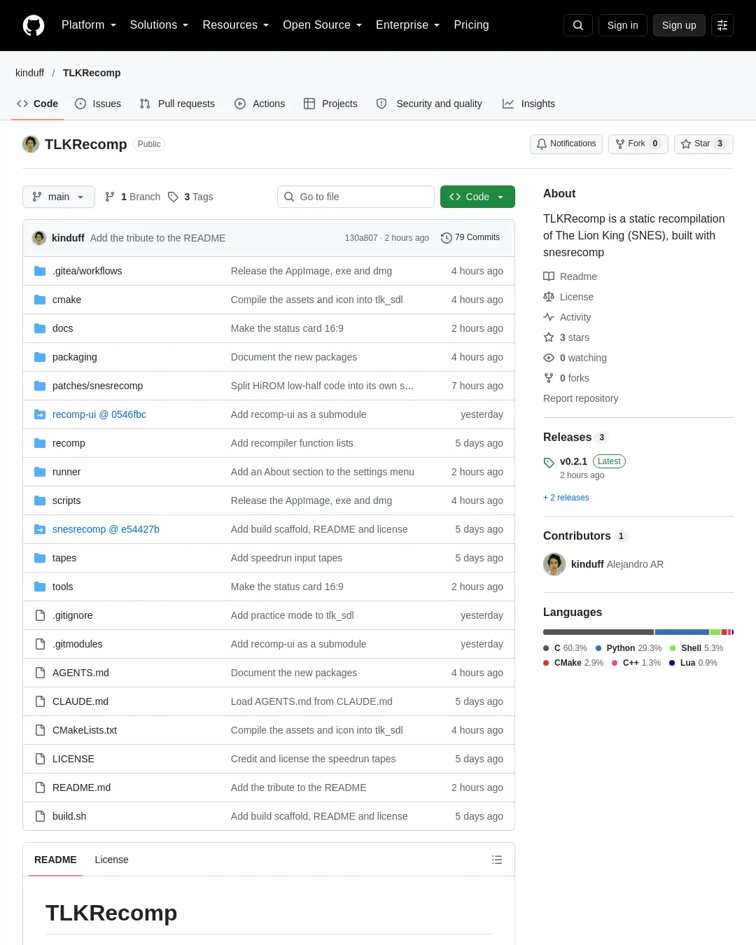 원문 캡처 · github.com