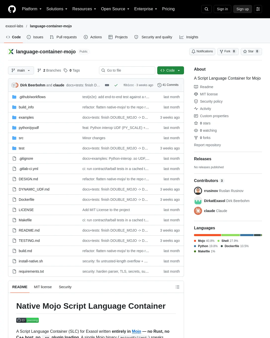 원문 캡처 · github.com