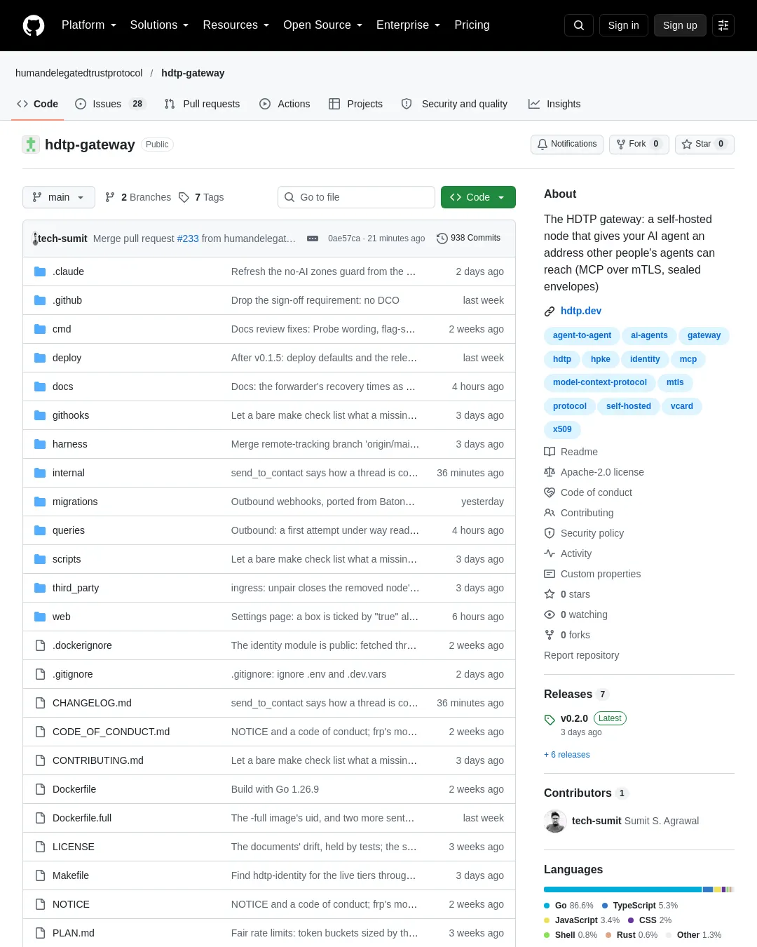 원문 캡처 · github.com