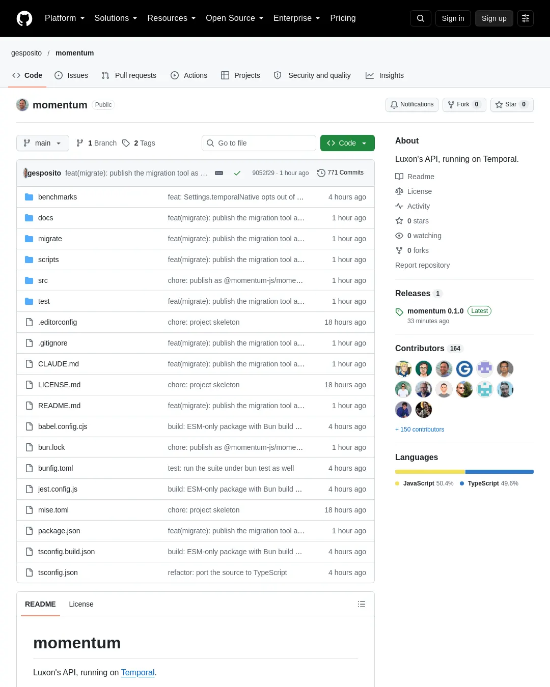원문 캡처 · github.com