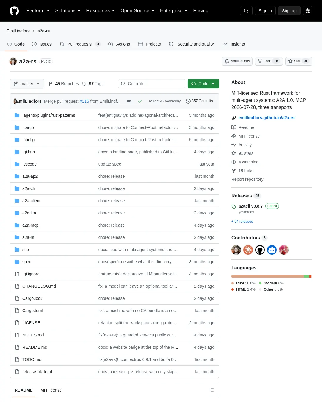 원문 캡처 · github.com