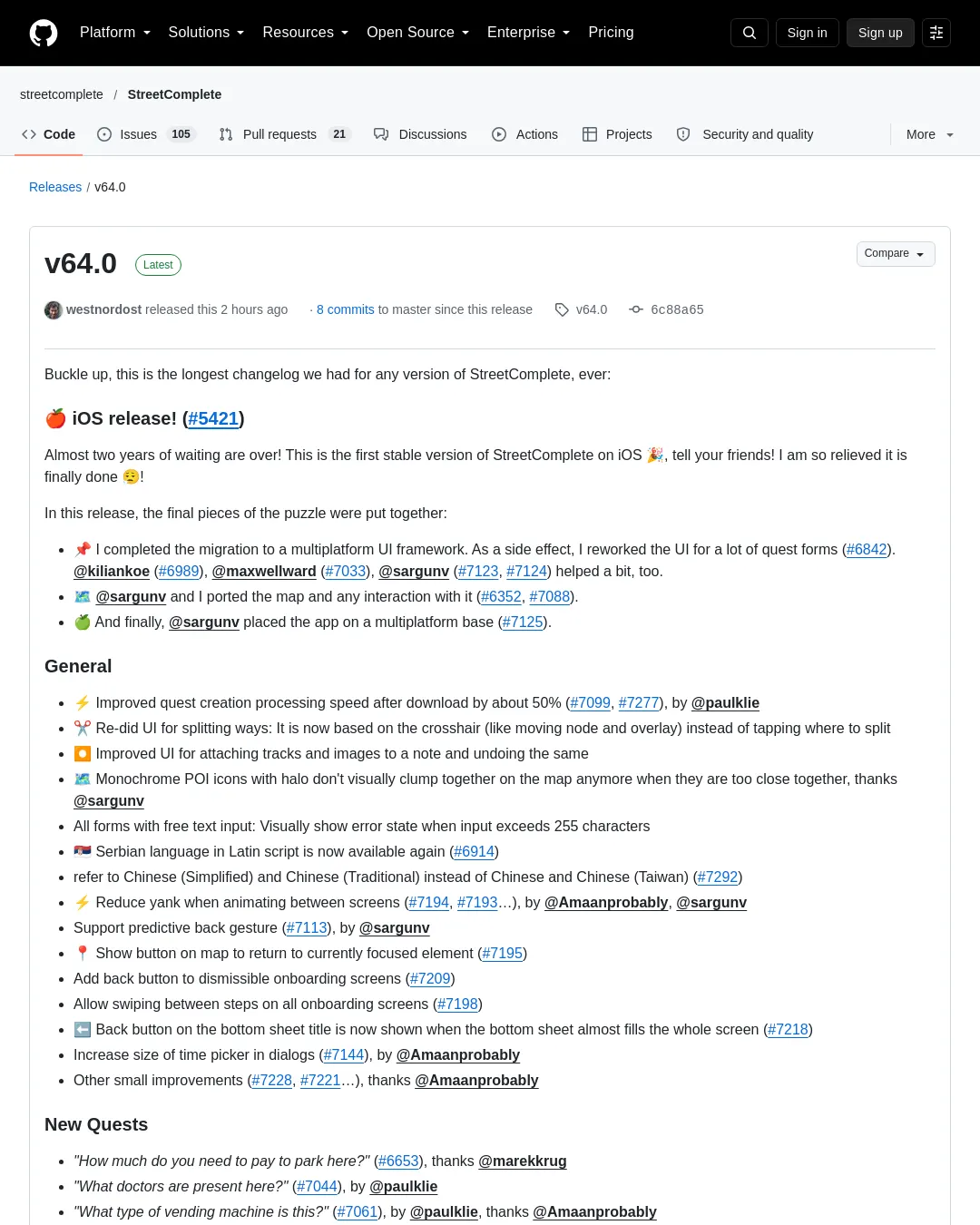 원문 캡처 · github.com