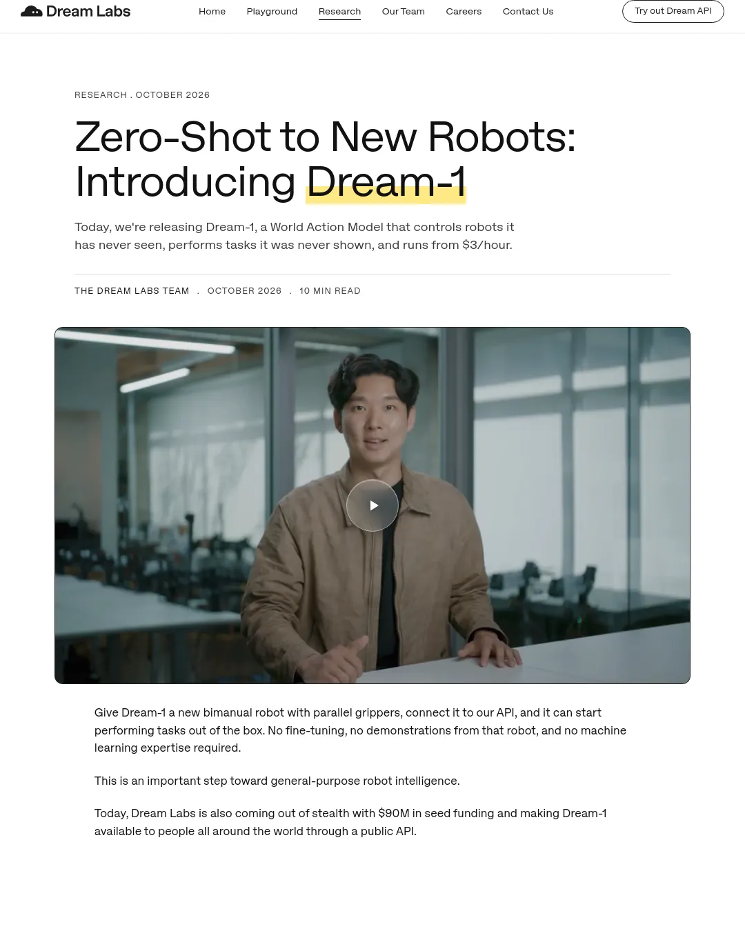 원문 캡처 · dreamlabs.ai