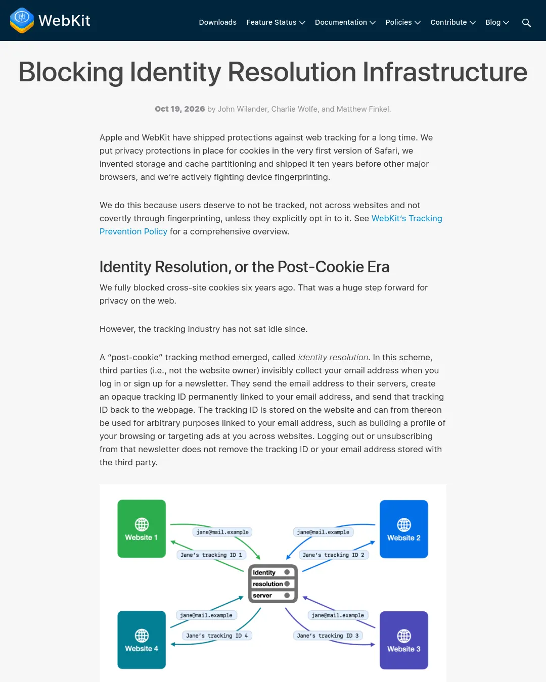 원문 캡처 · webkit.org