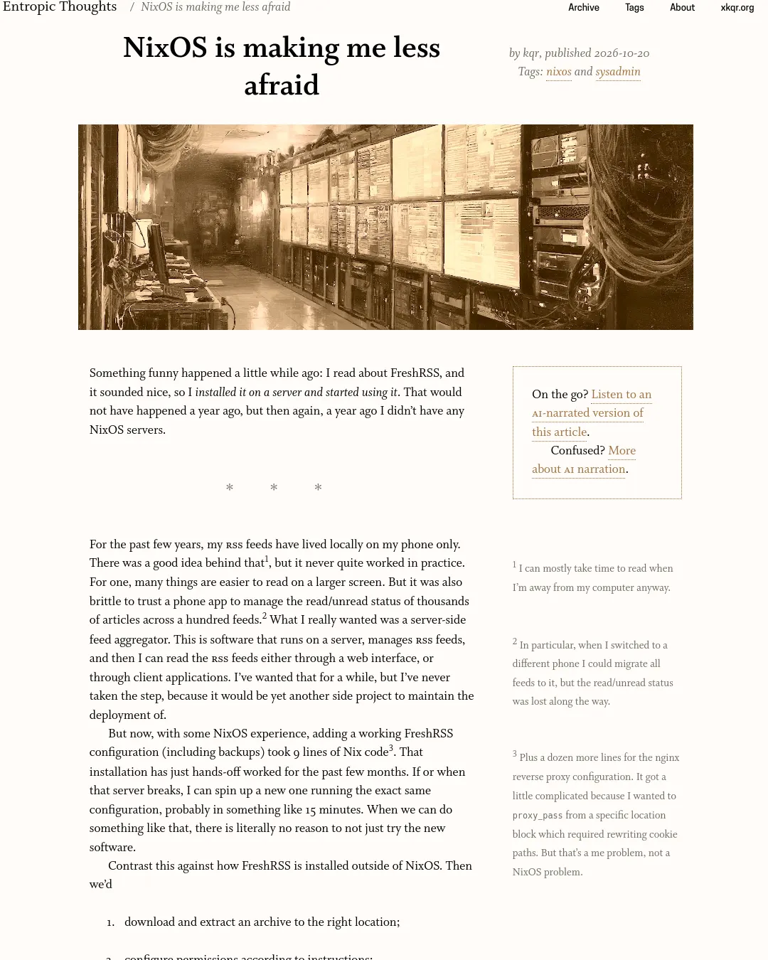 원문 캡처 · entropicthoughts.com