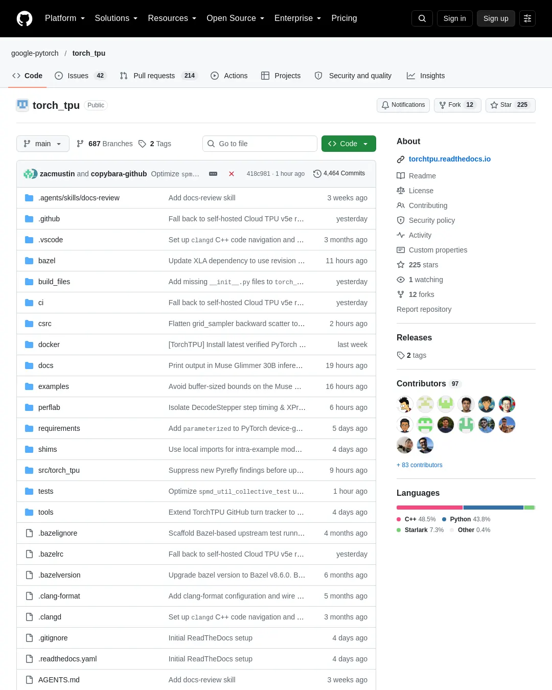 원문 캡처 · github.com